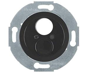 Hager - Central Plate with Rack Nostalgia Black