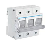 Hager L73M Circuit Breaker 3-Pin 63A 400V AC LED Fuse Failure Indi...