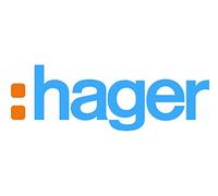Hager cubyko - Push Button Diverter Watertight White