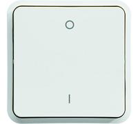 Hager cubyko - Switch Bipolar Watertight White