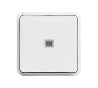 Hager cubyko - Switch Waterproof with Witness White