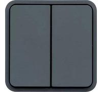 Hager cubyko - Toggle Switch Insert Waterproof Grey