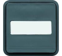 Hager cubyko - Waterproof Switch with Label Holder and White Indicator Light