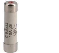 Hager Cylindrical Fuse 10A 400V 8.5x32mm Class gG - L8532C10 [10 Pieces]