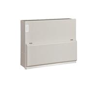 Hager Design 10 Metal 14 Way Consumer Unit - 100A Main Switch (Amendment 3) VML114