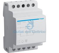 HAGER Doorbell Transformer 230V - 8 - 12V 16VA 3 DIN Modules ST305