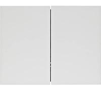 Hager Double Button on The K1 White Polar Shine