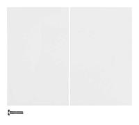 Hager Double Key - AM RF usbquicklink K1 White Polar Brightness