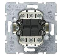 Hager Double Push Button Switch with 2 Alternatives