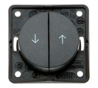 Hager - Double Push Switch for Roller Blinds Anthracite Matt