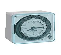 Hager - eh711 - Daily Schedule 72 x 72 mm, 16 A, 1 Two-Way Switch, with Reserve 200 Hours