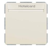 Hager - Electronic Hotel Card Holder Without B White Gloss