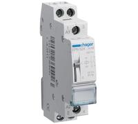 Hager Pulse Relay EPN524 – 24 V AC / 12 V DC, 16 A, 2 NA
