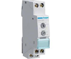Hager - EZN002 - RELAY Timer with Delay to switch 10 a, Ac/Dc