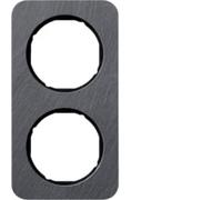Hager - Frame 2 Elements R1 Slate/Black