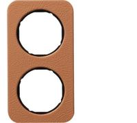 Hager Frame 2 Pieces R1 Brown Leather/Black