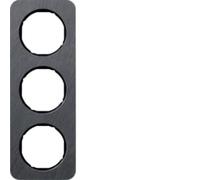 Hager - Frame 3 Elements R1 Slate/Black