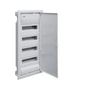 Hager Golf vh Series - Hollow Wall Mount Golf vh 4 Rows 48 Modules Door White