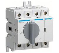 Hager hac406 - Switch Manoeuvre Remote Control Rotary 4 Pole 63 A 70 mm