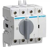 Hager hac408 - Switch Manoeuvre Remote Control Rotating 4 Poles 80 A 70 mm