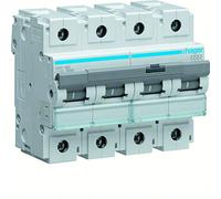 Hager hm Series - Automatic Magnetic Thermal -hm Curve-c 15ka 4 Poles 100a