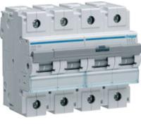 Hager HM Series - Automatic Magnetic Thermal Series -HM Curve-C 50KA 4-Pole 50A