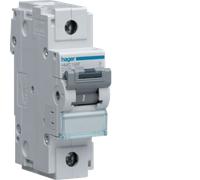 Hager HMC199T 125A Single Pole 1.5 Module C Curve 15kA MCB