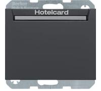 Hager - Holder Hotel Electronico K1 Anthracite