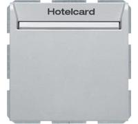Hager - Holder Hotel Electronico Without B Aluminium
