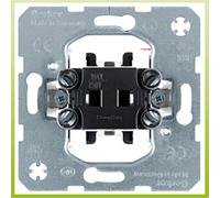 Hager Hollow Double Wall Switch