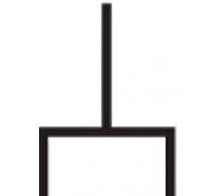 Hager Integro - Antenna Socket SAT/Radio Without Case Marron