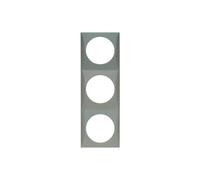 Hager Integro - Frame 3 Element Brightness Grey