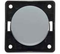 Hager Integro - Push Button 10 A 250 V Screw Grey