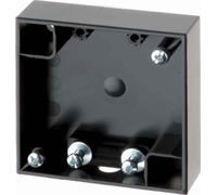 Hager Integro - Socket for MOUNTING Flat Surface with 1 sujetacable Anthracite