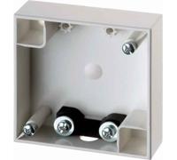 Hager Integro - Socket for MOUNTING Flat Surface with 1 sujetacable Polar White