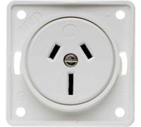 Hager Integro - Toma Australia Current 15 A Polar White Matte