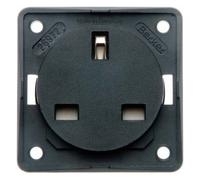 Hager Integro - Toma Current British Standard Anthracite Matt