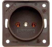 Hager Integro - Toma Current Paises Bajos Marron Matte