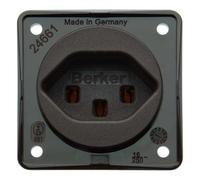Hager Integro - Toma Current Switzerland tipo-23 Marron Matte