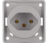 Hager Integro Type 13 Swiss Outlet 13 Matte Grey