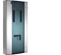 Hager JK218BG 250A 18 Way Type B TP&N Distribution Board Glazed Door