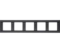 Hager k1 5-Part Horizontal Frame Anthracite