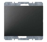 Hager K1 - Blind Plate with Frame Claw Anthracite