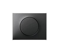 Hager K1 Central Plate for Room Temperature Control rotatif Anthracite