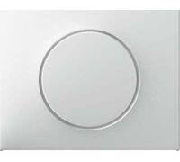 Hager K1 Central Plate for Room Temperature Control rotatif White Polar