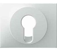 Hager K1 - Central plate for Rotary Switch Polar White