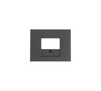 Hager K1 - Central Plate Socket TAE Anthracite
