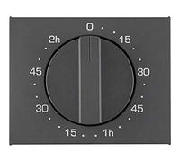Hager K1 - Central Plate Timer Remote 120 Minutes Anthracite