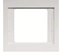 Hager K1 - Frame 1 Unit White Polar
