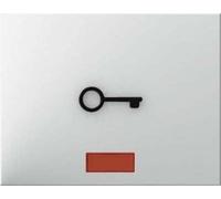 Hager K1 Key Key invidente Switch Polar White